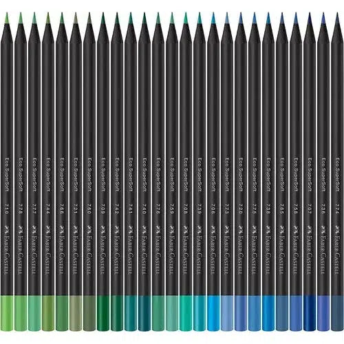 Colores Faber Castell Lápices Super Soft Black Edition 100 Colores