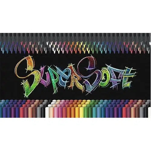 Colores Faber Castell Lápices Super Soft Black Edition 100 Colores