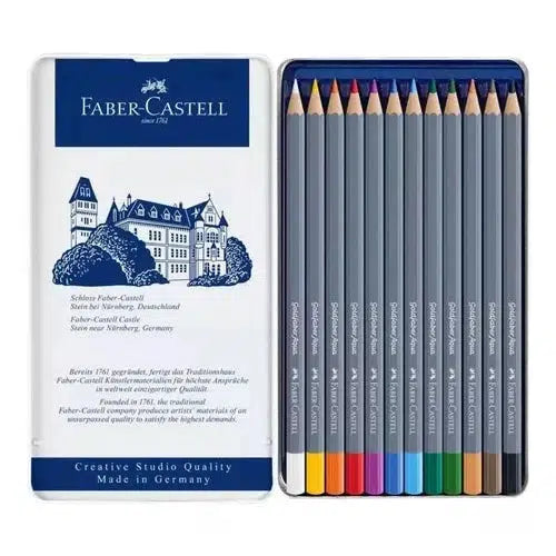 Faber Castell Lápices Colores Acuarelables Goldfaber Aqua 12