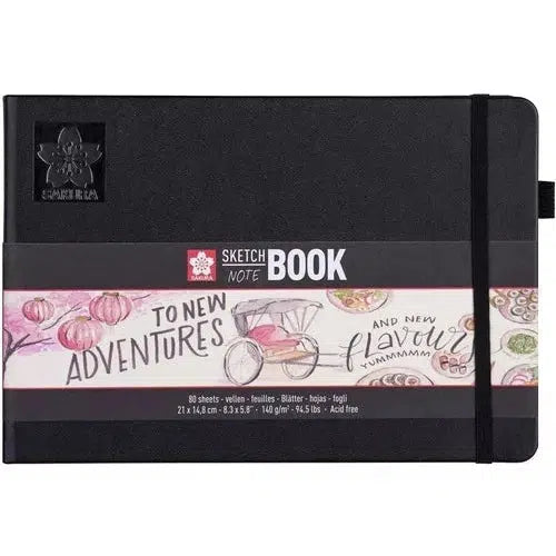 Libreta Sakura Sketch Book Hoja Blanca 21 X 14.8cm 140g 80 H