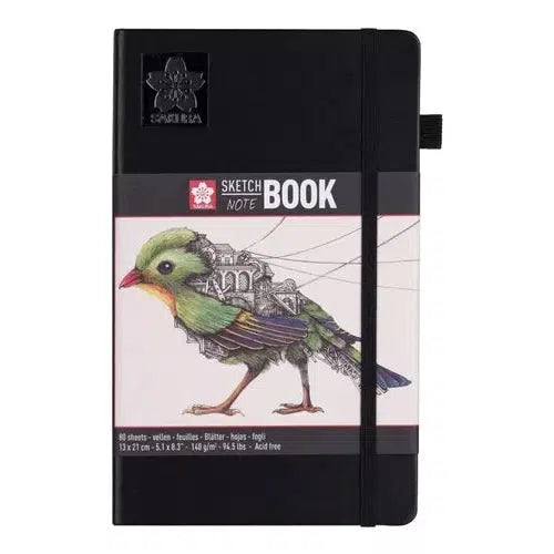 Libreta Sakura Sketch Book Hoja Blanca 13 X 21 Cm 140 G 80 H