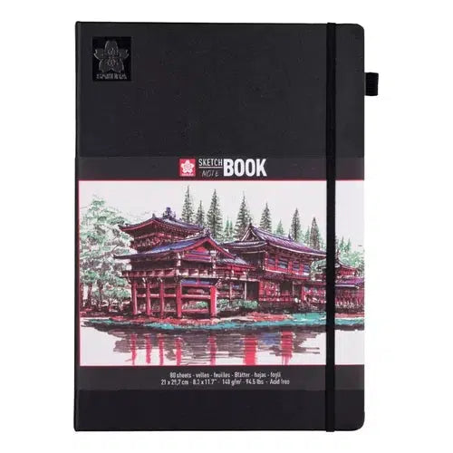 Libreta Sakura Sketch Book Hoja Blanca 21 X 29 Cm 140 G 80 H