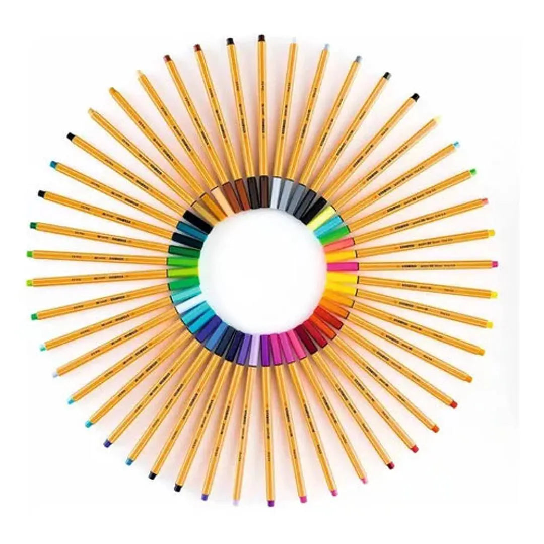 Rotulador Stabilo Point 88 0.4 Mm Estuche Metálico 50 Piezas