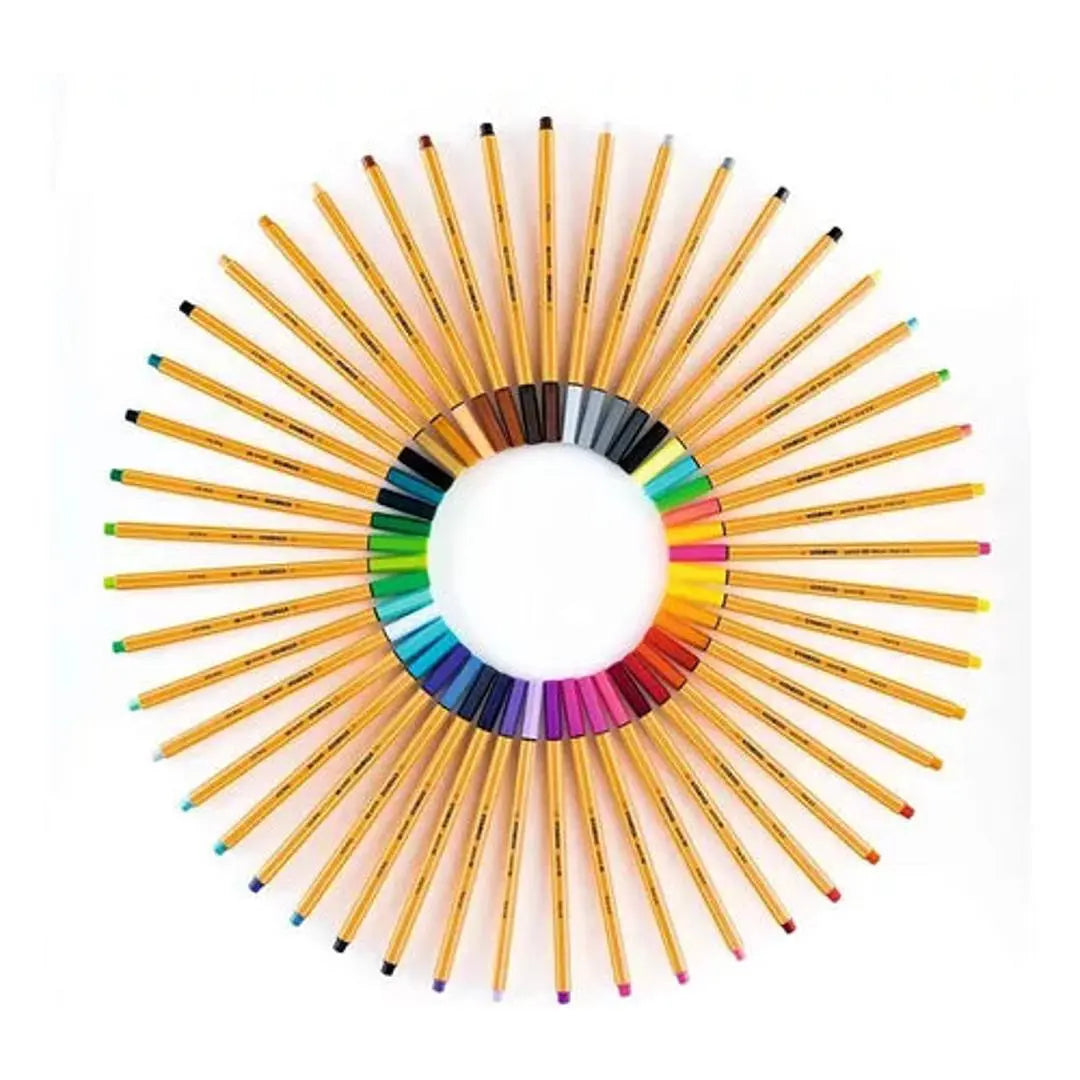 Rotulador Stabilo Point 88 Punta 0.4 Mm Estuche 25 Colores