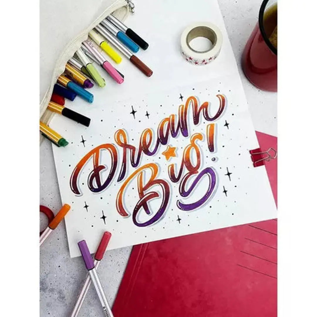 Rotulador Stabilo Point 88 Punta 0.4 Mm Estuche 25 Colores