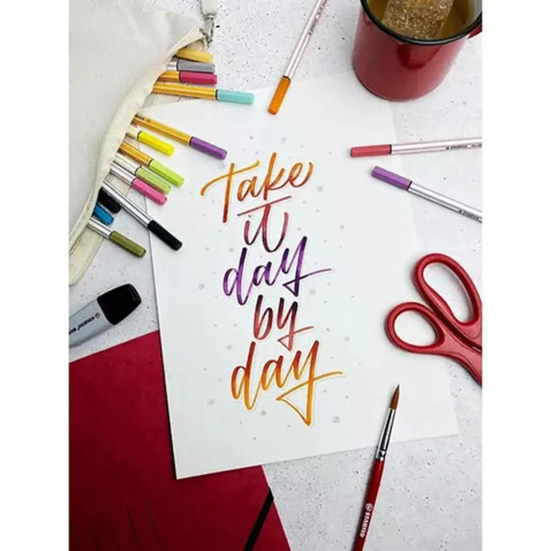 Rotulador Stabilo Point 88 Punta 0.4 Mm Estuche 25 Colores