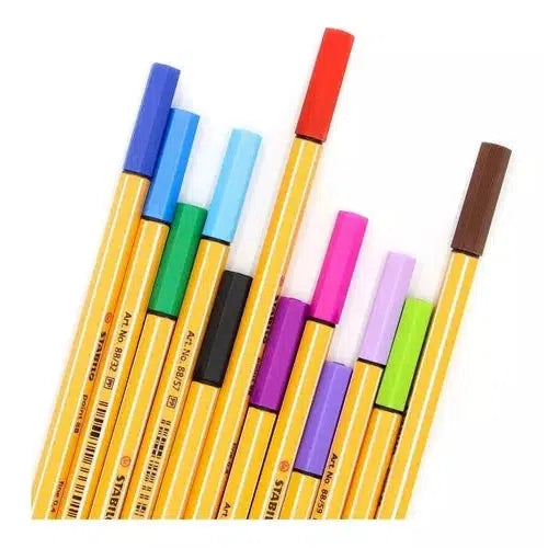 Rotuladores Stabilo Point 88 Mix Colors Estuche 12 Colores