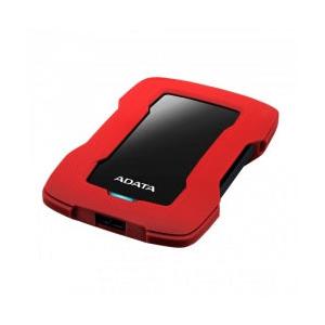 Disco Duro Externo Adata HD330 2.5'', 1TB, USB 3.1, Rojo/Negro, A Prueba de Golpes - para Mac/PC