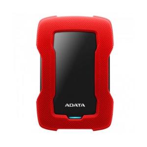 Disco Duro Externo Adata HD330 2.5'', 1TB, USB 3.1, Rojo/Negro, A Prueba de Golpes - para Mac/PC