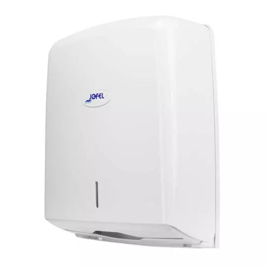 Despachador para colocar papel toallaterdoblada.