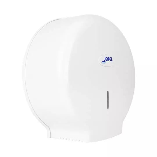 Despachador higiénico JR. Plástico AB lanco. Capacidad de hasta 250 mts