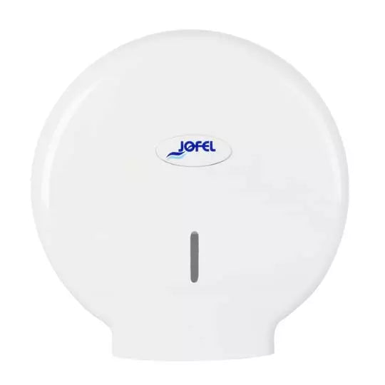 Despachador higiénico JR. Plástico AB lanco. Capacidad de hasta 250 mts