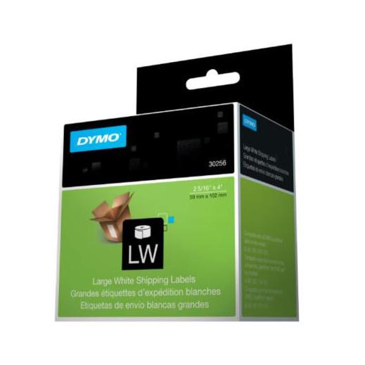 Dymo Rollo de Etiquetas 30256, Térmica Directa, 59 x 101mm, 300 Etiquetas, Blanco, para Dymo 5XL/550/550 Turbo/4XL/450