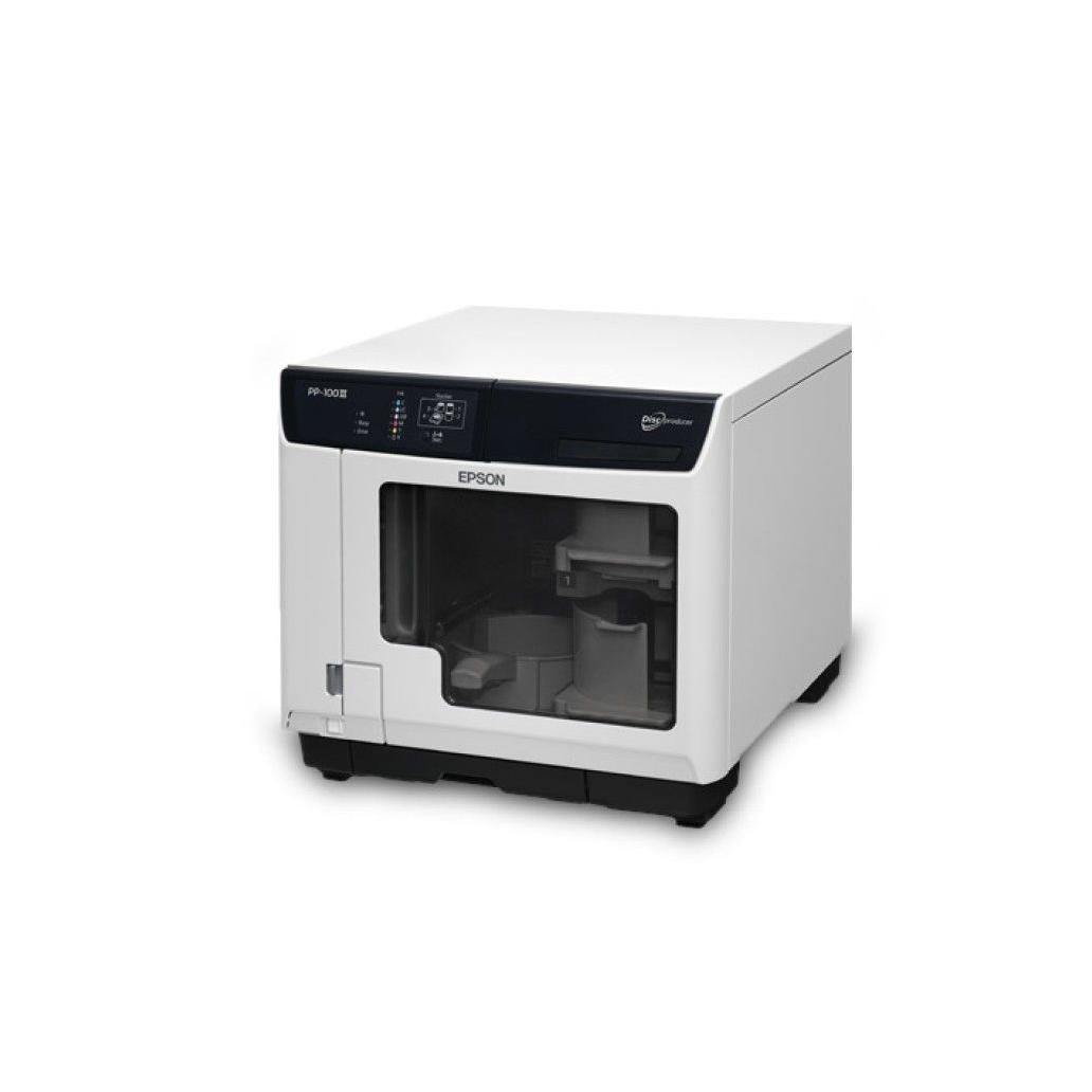 Impresora y productor de discos Epson pp 100iii dye ink 60 discos negro blanco