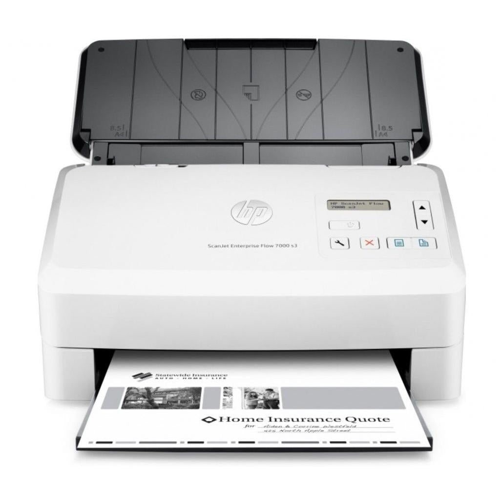 Escáner HP Scanjet Enterprise Flow 7000 600 x 600 DPI Dúplex USB 3.2 Blanco