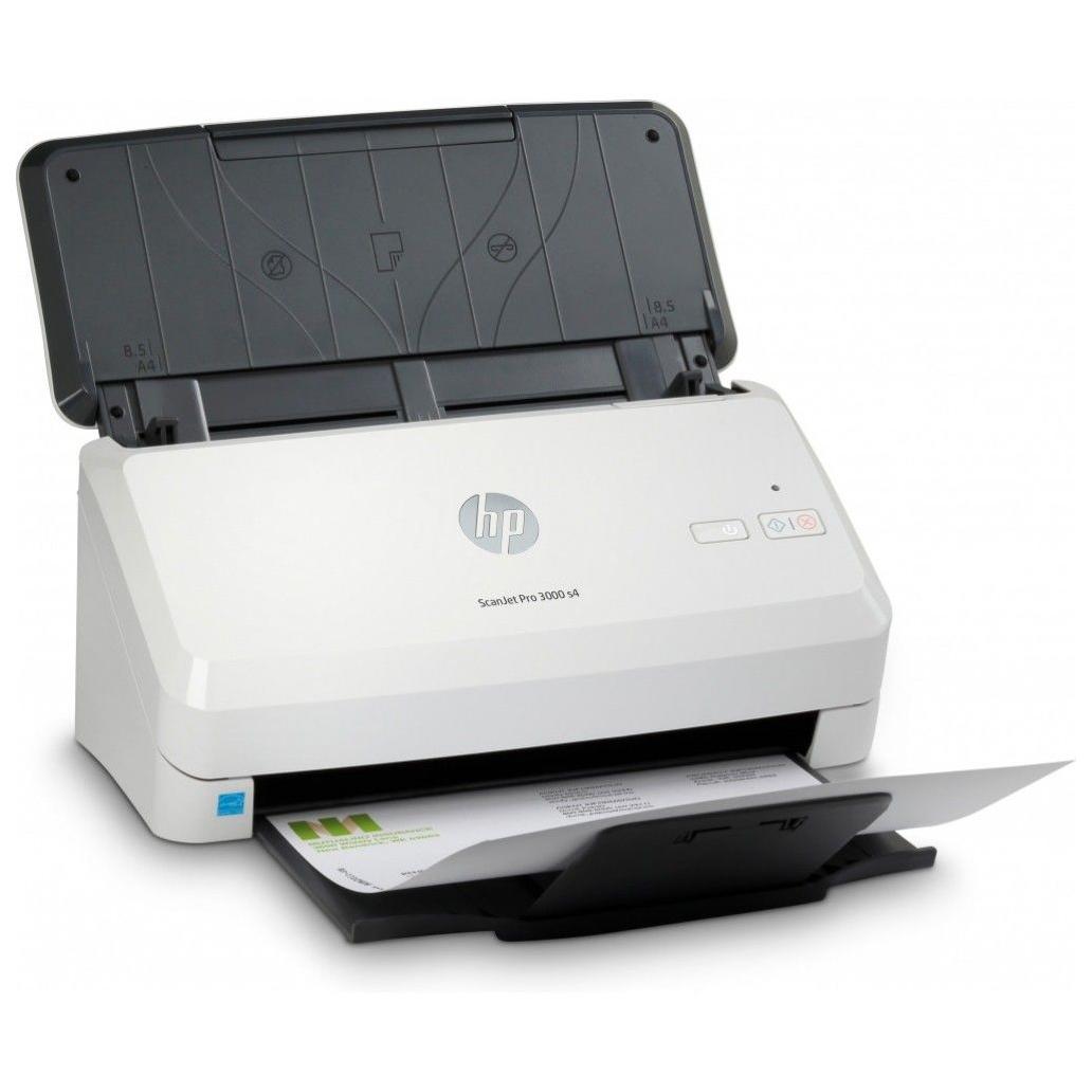 Escáner HP Scanjet Pro 3000 S4, 600 X 600Dpi, Escáner Color, Escaneado Dúplex, Usb, Negro/Blanco 6Fw07A