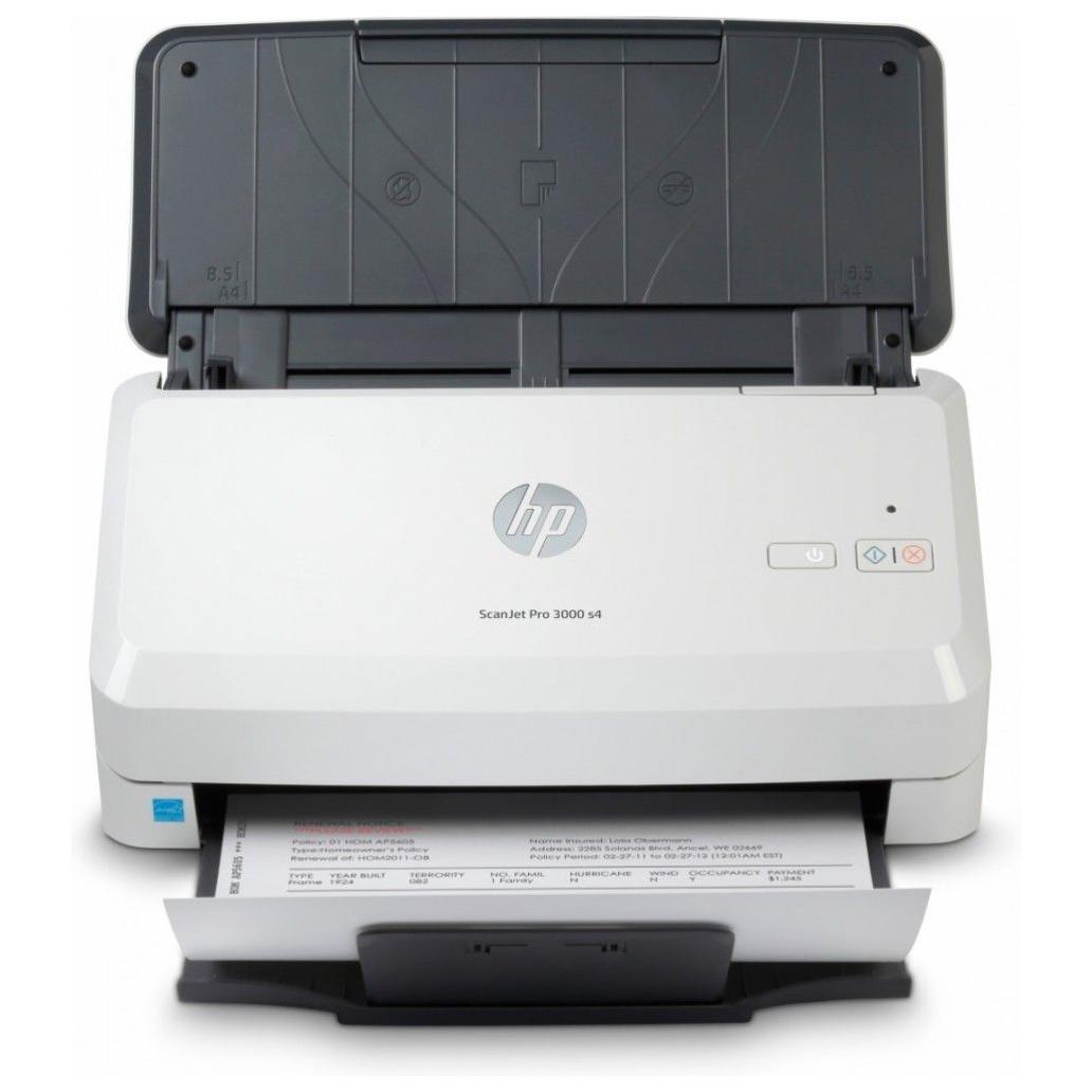 Escáner HP Scanjet Pro 3000 S4, 600 X 600Dpi, Escáner Color, Escaneado Dúplex, Usb, Negro/Blanco 6Fw07A