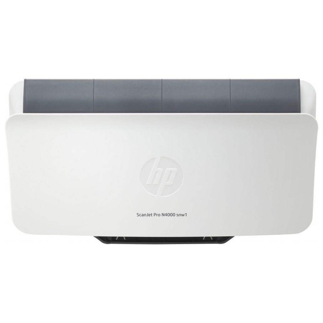 Escáner HP Scanjet Pro N4000 Snw1, 600 X 600 Dpi, Escáner Color, Escanadeo Dúplex, Usb, Negro/Blanco 6Fw08A