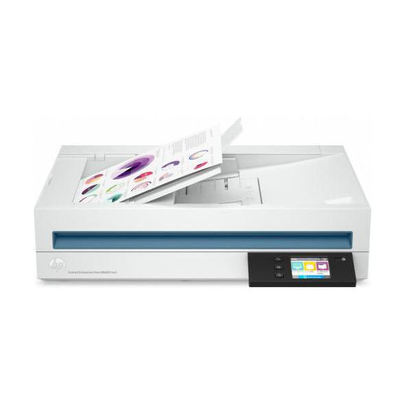 Escáner HP ScanJet Enterprise Flow N6600 FNW1, 1200 x 1200DPI, Escáner Color, Escaneado Dúplex, USB, Blanco