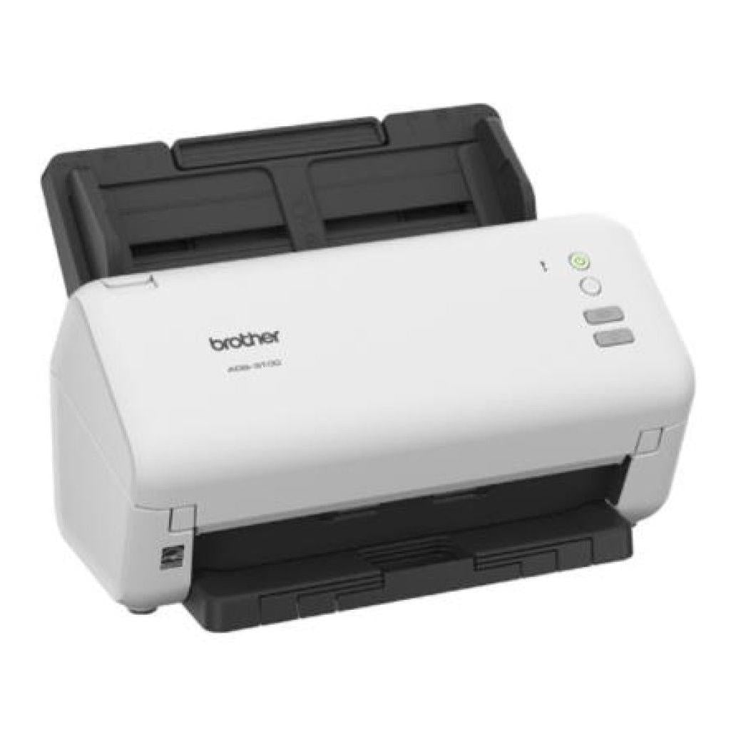 Escáner Brother ADS3100 Resolución 600 x 600 DPI Dúplex Alámbrico USB 3.0 Blanco