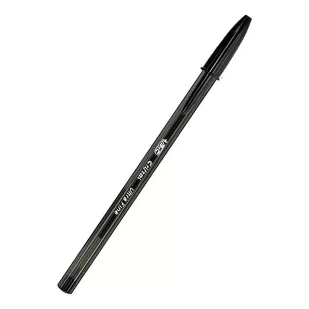 Pluma Lapicero Bic Cristal Ultra Fino 0.7 Mm Caja 12 Piezas