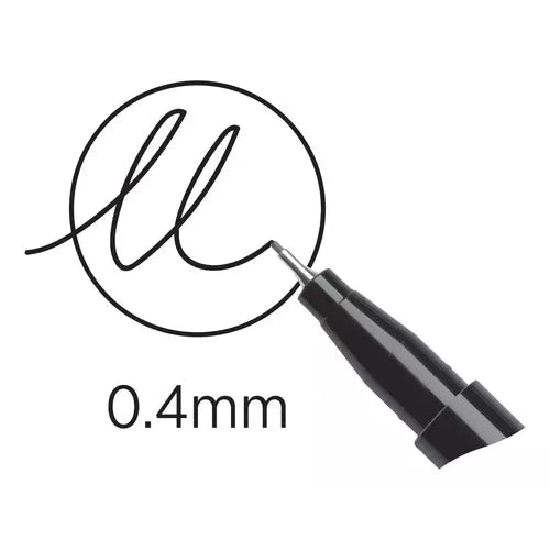 Rotulador Marcador Bic Intensity Extra Fino 0.4 Mm 10 Pzs