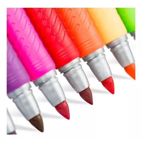 Marcadores Permanentes Bic Intensity Punto Fino 36 Unidades