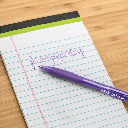 Pluma Bolígrafo Retráctil Bu3 Grip Fashion 1.0 Mm 7 Piezas