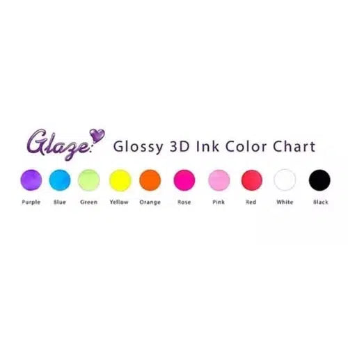 Kit De Plumas De Gel Sakura Gelly Roll Glaze Efecto 3d 12 Pz