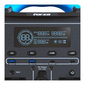 Estación de carga Forza Power FPP-T700