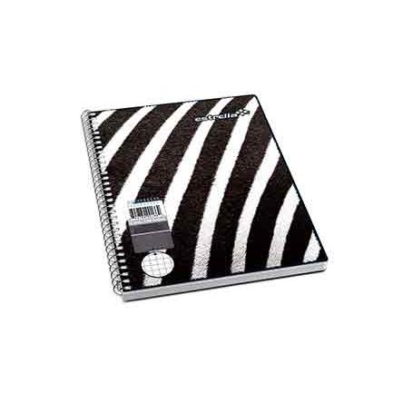 Estrella Cuaderno Forma Francesa de Cuadro Chico 5mm, 100 Hojas