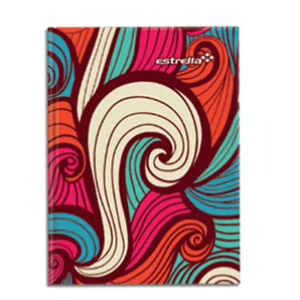 Estrella Cuaderno Pasta Dura Forma Francesa de Raya, 192 Hojas