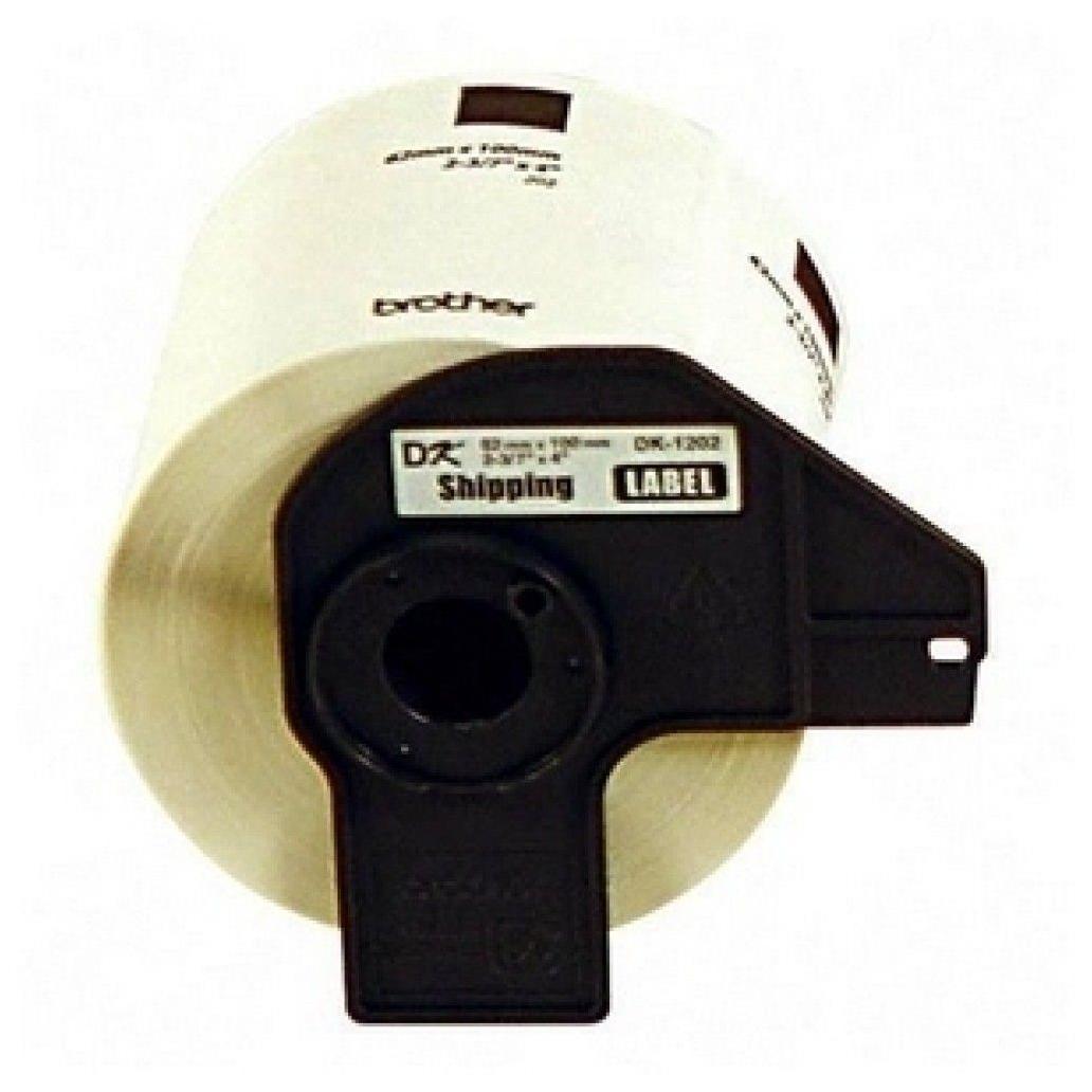 Rollo de Etiqueta Autoadhesiva Brother DK1202 DK Blanco 300 Pieza(s)