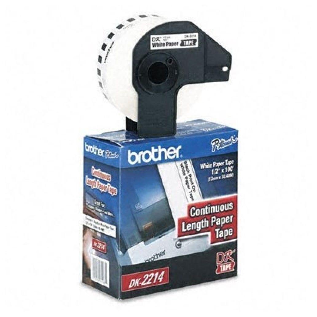 Cinta para Impresora Brother DK2214 DK Blanco