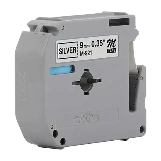 Cinta para Impresora Brother M921 Transferencia Térmica Etiqueta Tipo M Color Plata