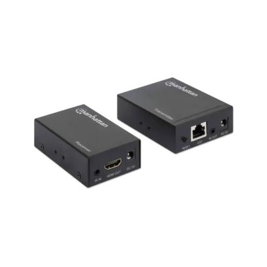 Manhattan Kit Extensor HDMI 207584, 1920 x 1200 Pixeles, 1x RJ-45, 2 Piezas