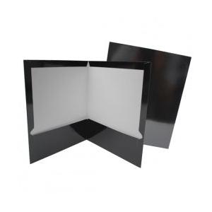 Esselte Fólder Twin Pocket Portfolio 51704, Paquete de 25 Piezas, para 100 Hojas, Blanco