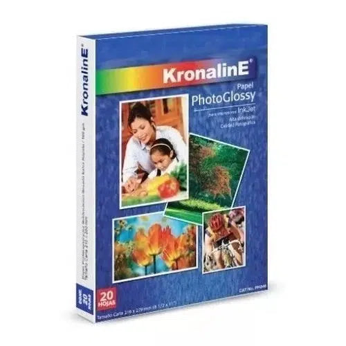 Papel Fotográfico Photo glossy Inkjet Kronaline Carta 50 Hojas