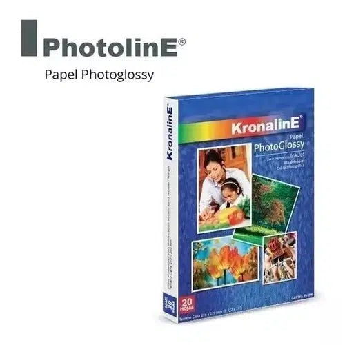 Papel Fotográfico Photo glossy Inkjet Kronaline 4x6 Pul 25 Pz