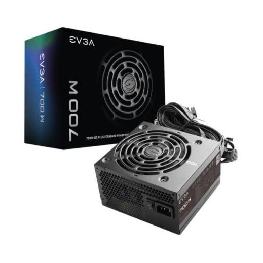 Fuente de Poder EVGA 700W 80 PLUS White, 24-pin ATX, 120mm, 700W
