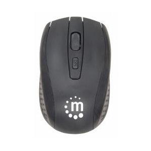 Kit de Teclado y Mouse Manhattan 178990, Inalámbrico, USB, Negro (Español)