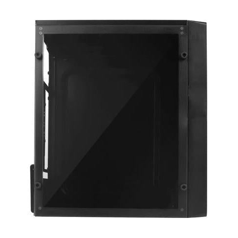 Gabinete Acteck Kioto GC220 con Ventana Micro Tower, Micro ATX/Mini-ITX, USB 2.0, con Fuente 500W, sin Ventiladores Instalados, Negro