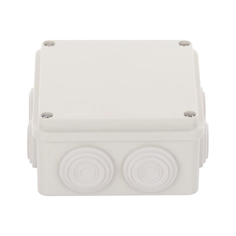 Gabinete Derivación de Plástico (100 X 100 X 54 mm) con 6 Glándulas de Goma