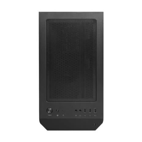 Gabinete MSI MAG FORGE M100A Midi-Tower Micro-ATX/Mini-ITX USB 2.0/3.0 sin Fuente 4 Ventiladores Instalados Negro
