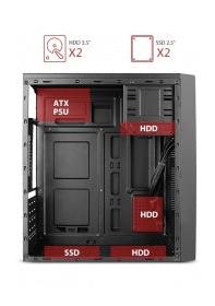 Gabinete Stylos STPGAC4B