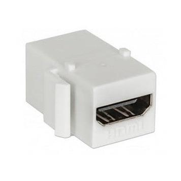 Intellinet HDMI Inline Coupler, Tipo Keystone, HDMI Hembra, Blanco