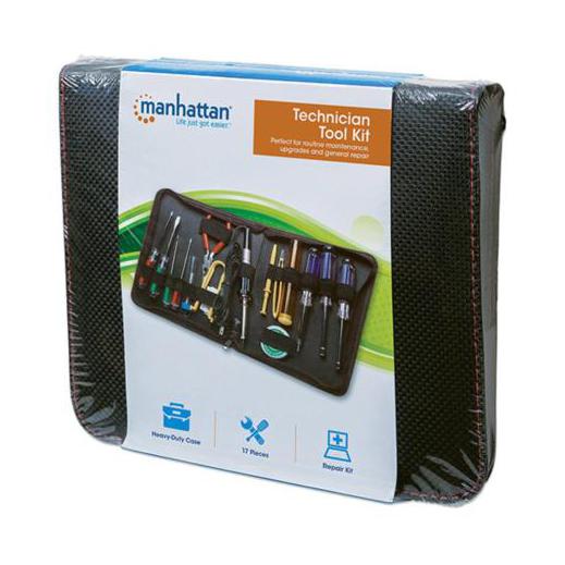 Manhattan Kit de Herramientas 530071, para Computadoras y Reparaciones en General, 17 Piezas