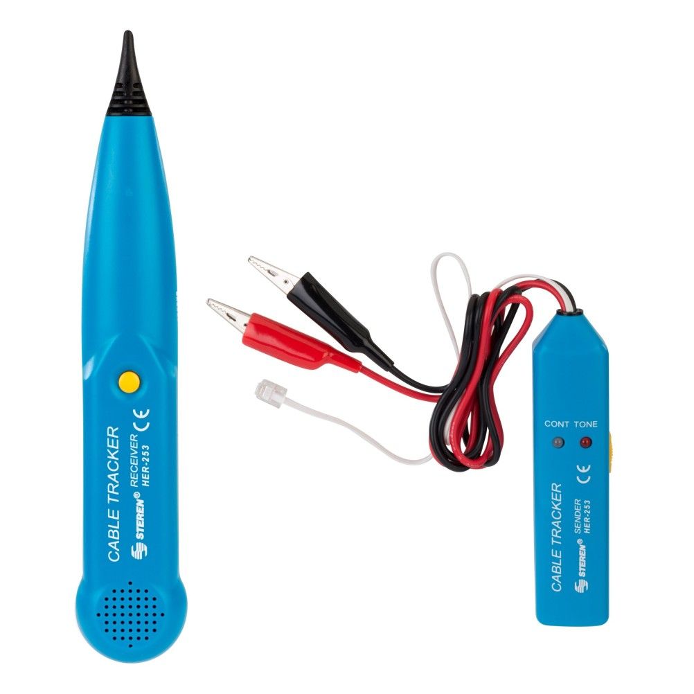 Generador de Tonos Steren HER-253 9V Cables Red, Eléctricos, Telefónicos Azul