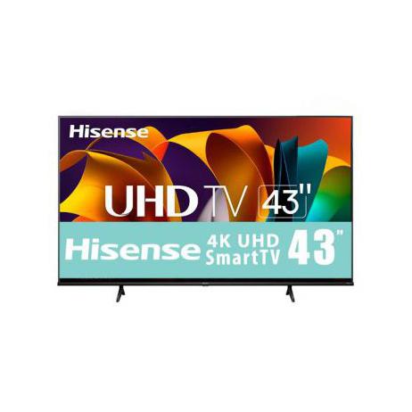 Hisense Smart TV LED 43A6N 43", 4K Ultra HD, Negro