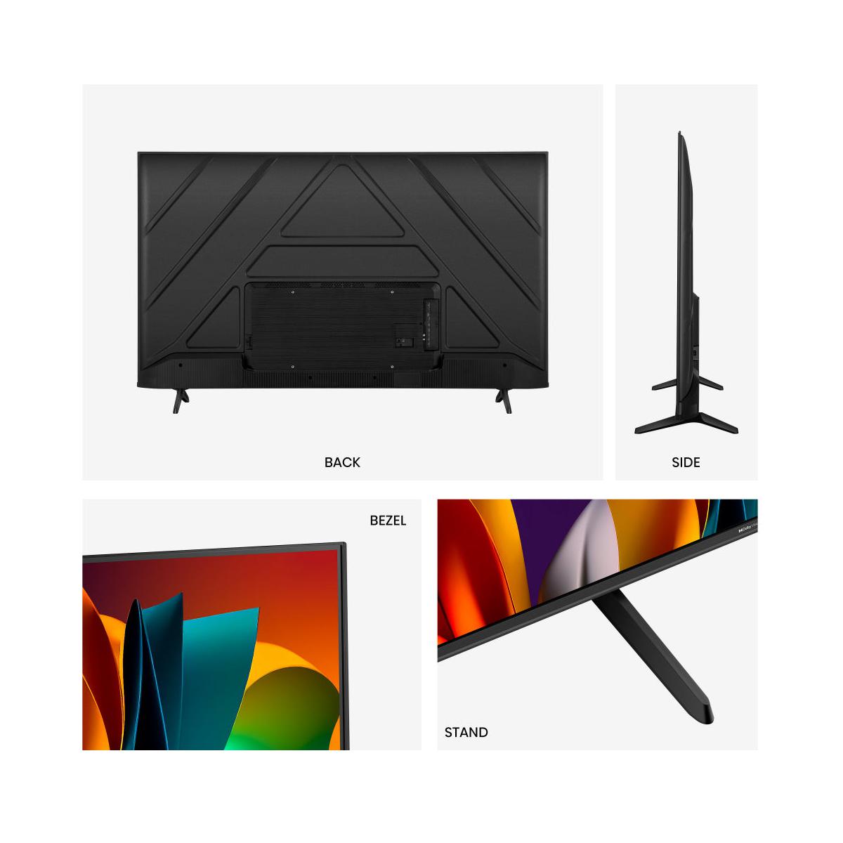 Hisense Smart TV LED 50A6N 55", 4K Ultra HD, Negro